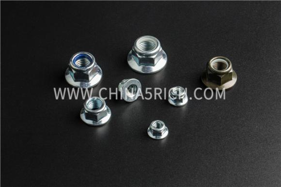 flange nylon lock nuts